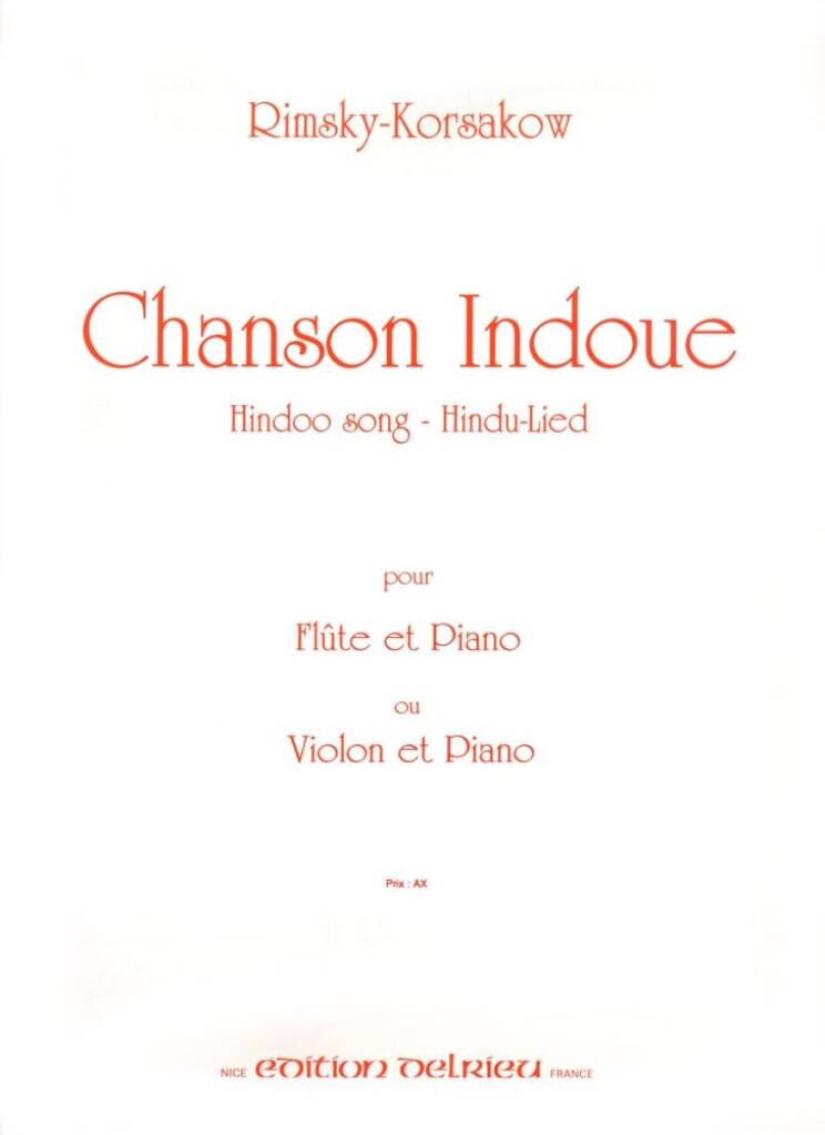 Sadko : Chanson hindoue