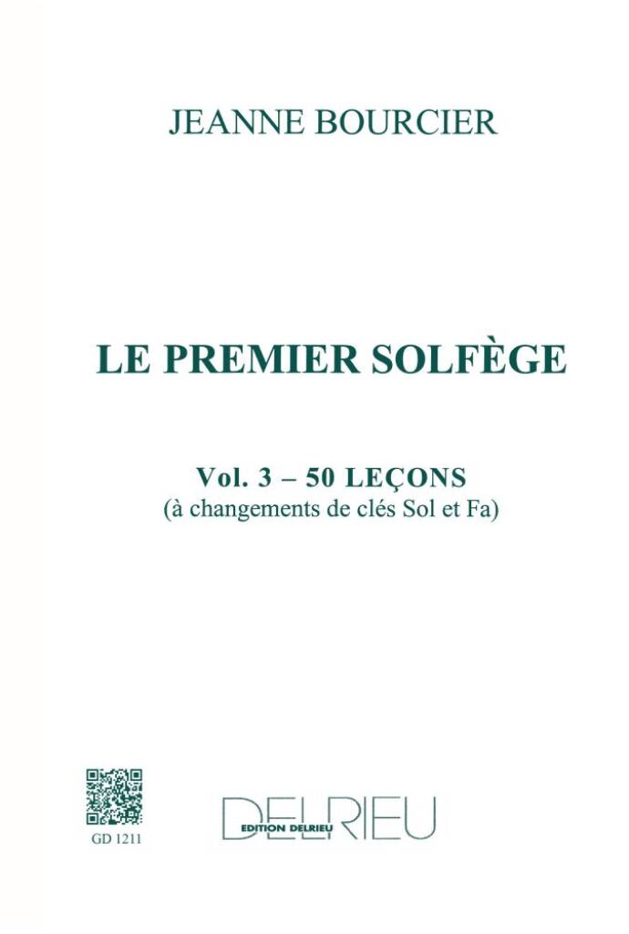 Premier solfège Vol.3 - Les 2 clés