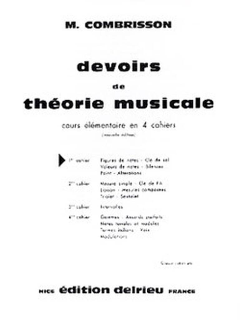 Devoirs de théorie Vol.1