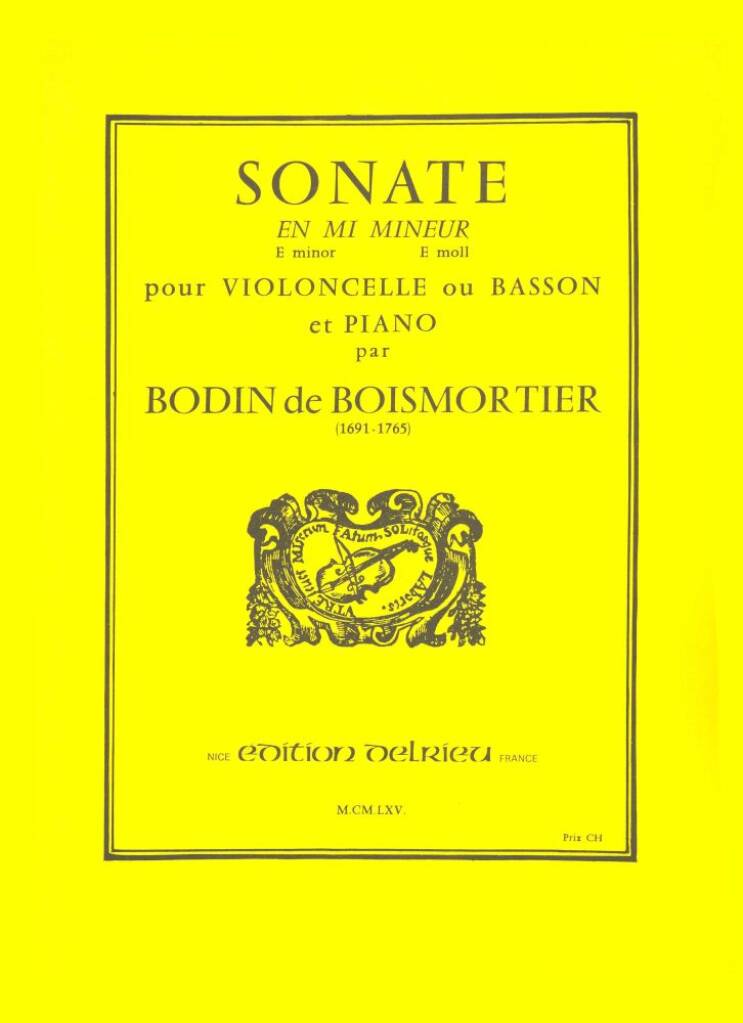 Sonate en mi min. Op.26