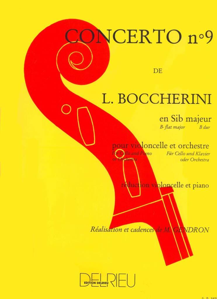 Concerto n°9 en sib maj. G482