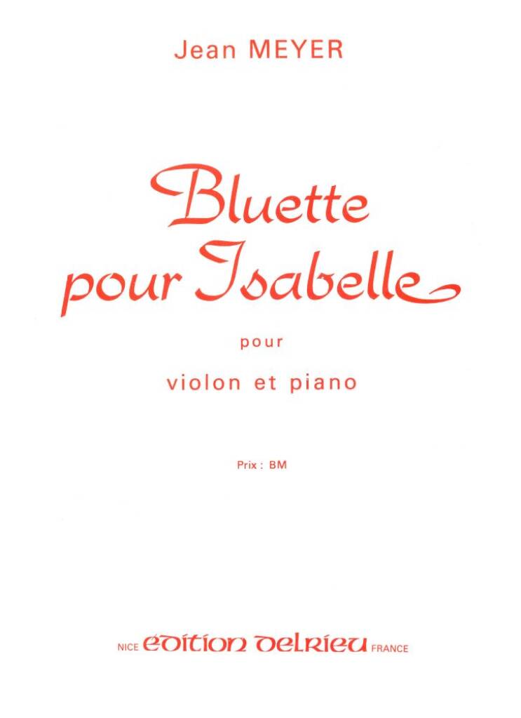 Bluette pour Isabelle