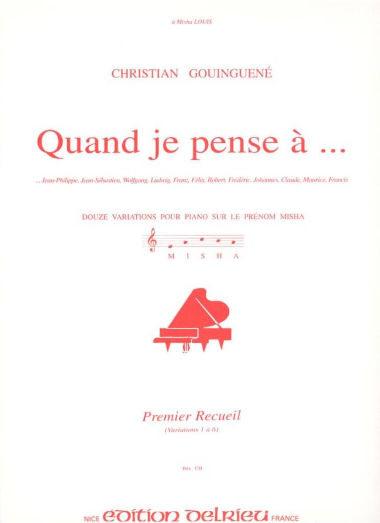 Quand je pense à... Vol.1
