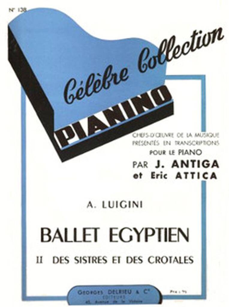 Ballet égyptien n°2 : Des Sistres - Pianino 138