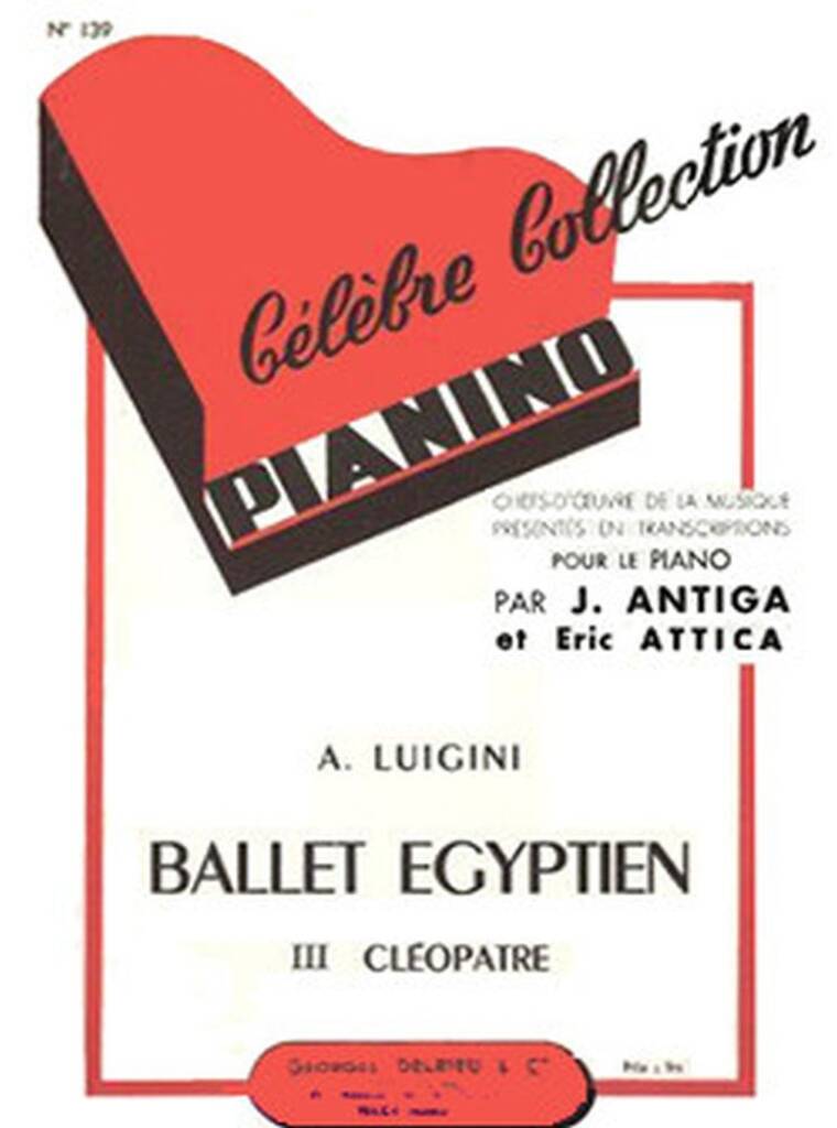 Ballet égyptien n°3 : Cléopâtre - Pianino 139