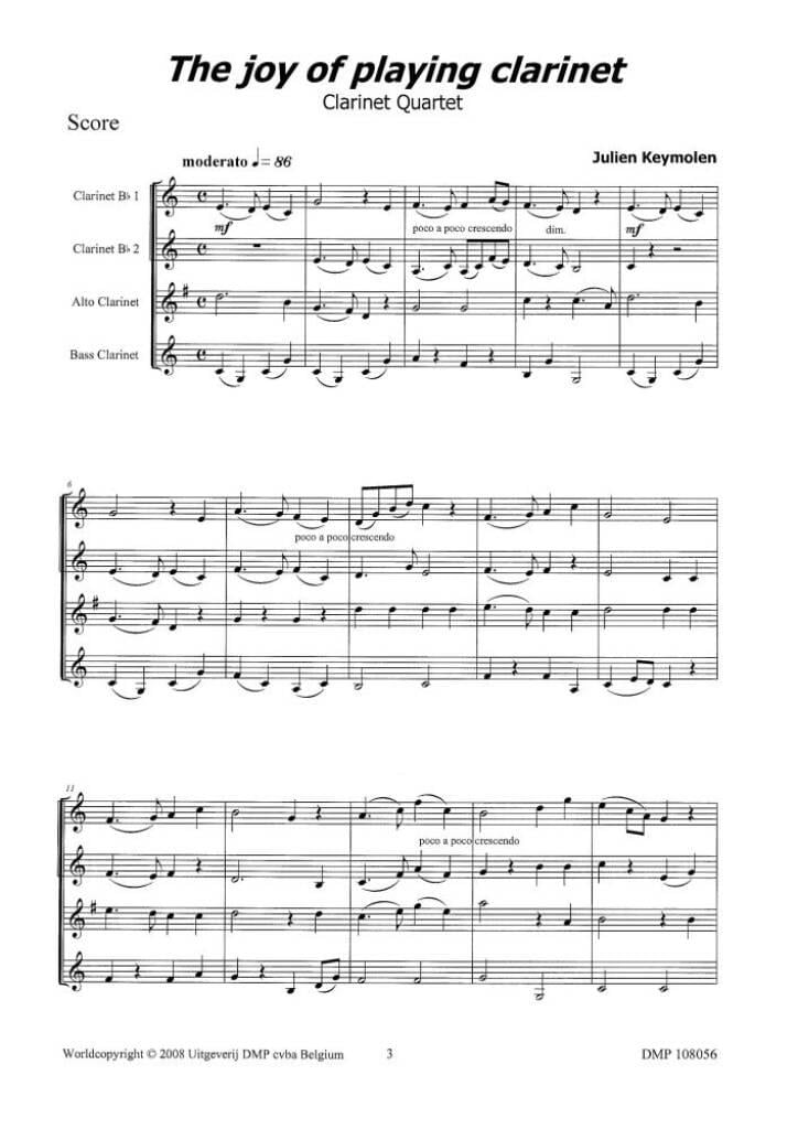 The Joy Of Playing Clarinet