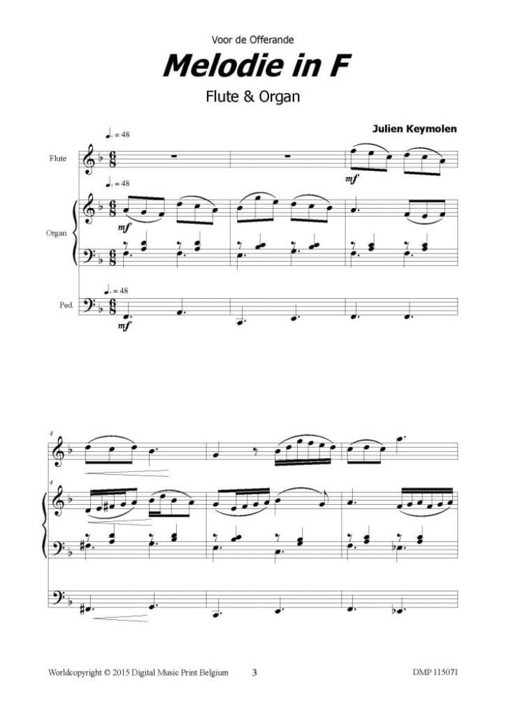Melody In F