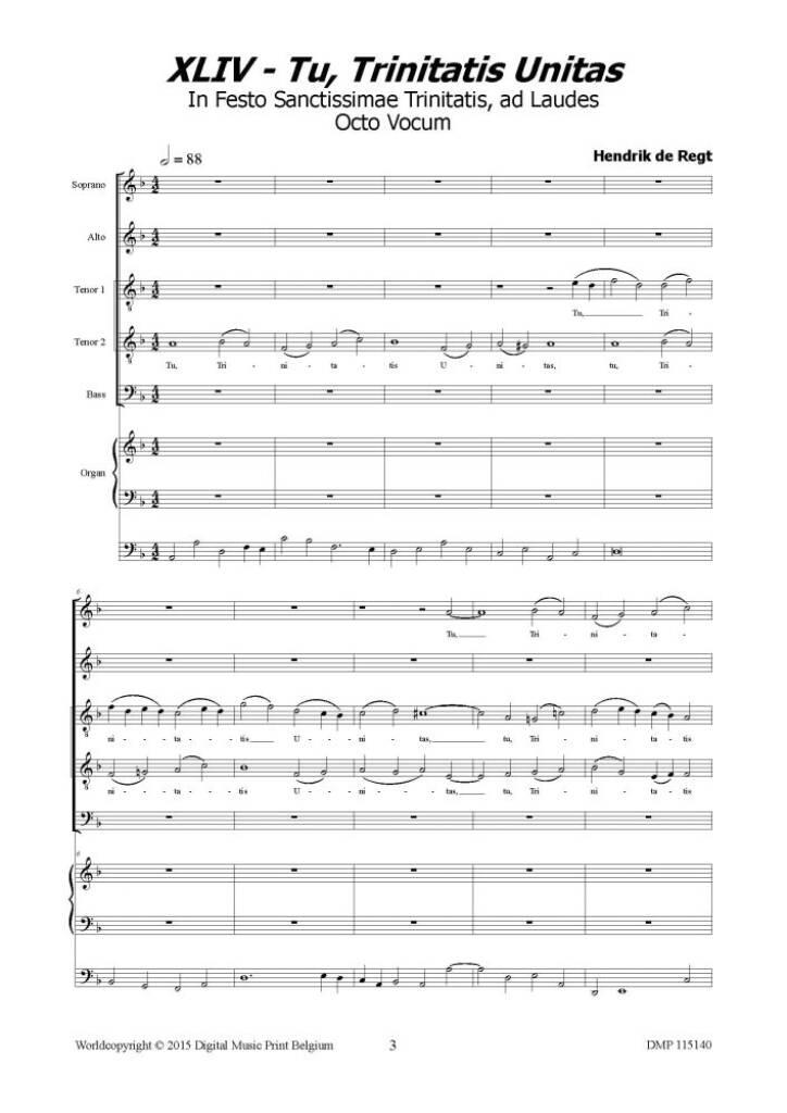 Tu, Trinitatis Unitas