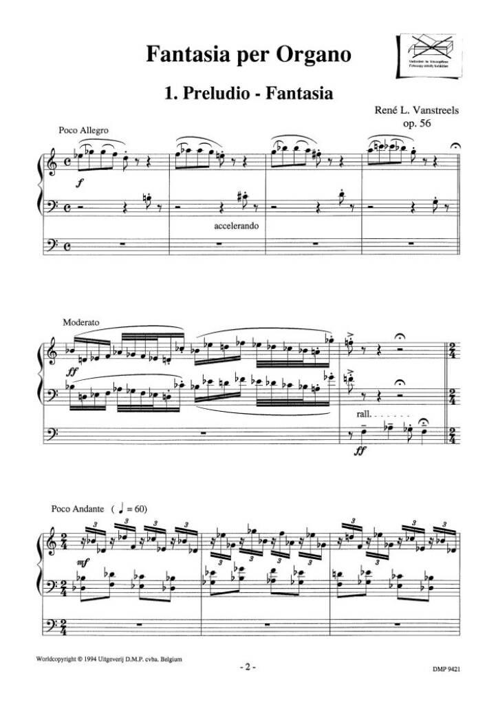 Fantasia Per Organo