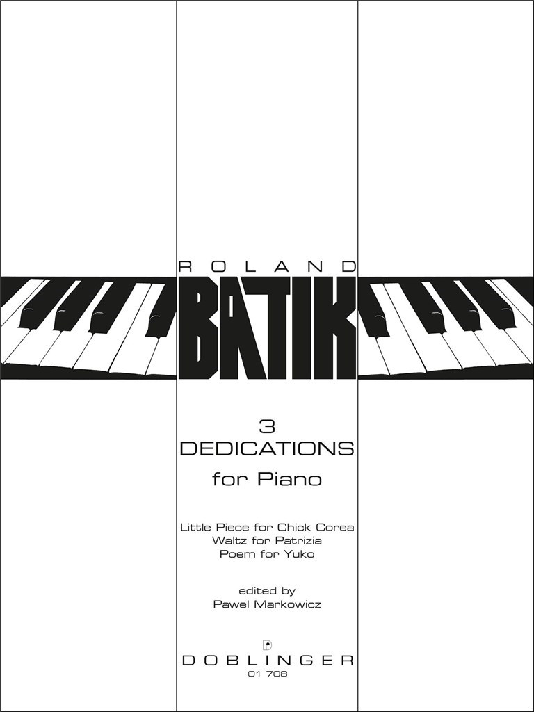 3 Dedications For Piano
