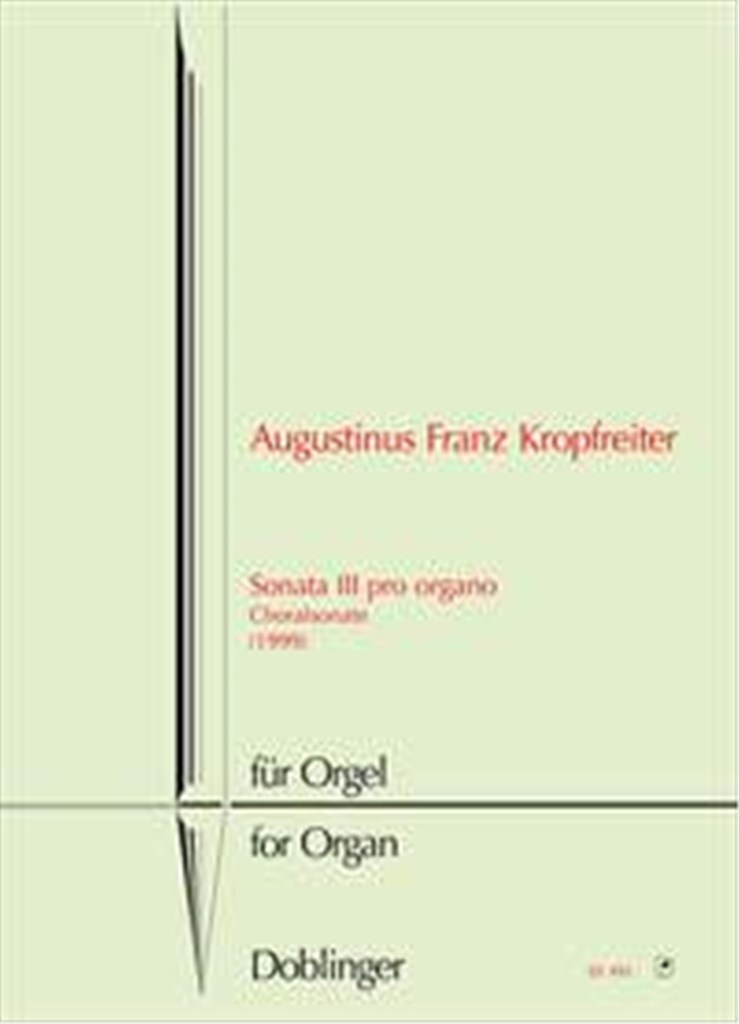 Sonata III pro organo