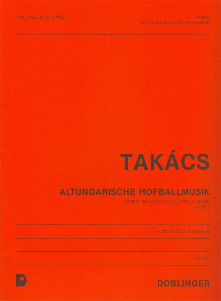 Altungarische Hofballmusik op. 115a
