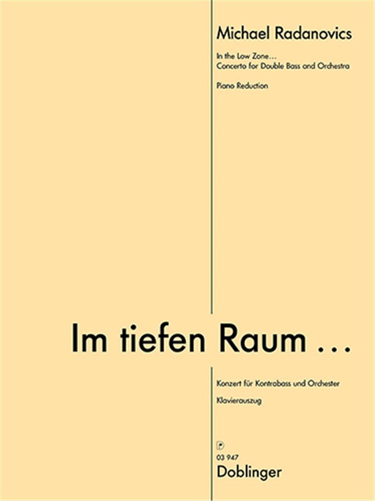 Im tiefen Raum...