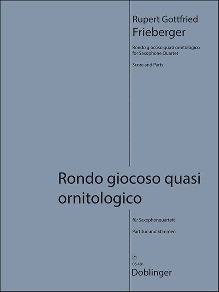 Rondo giocoso quasi ornitologico
