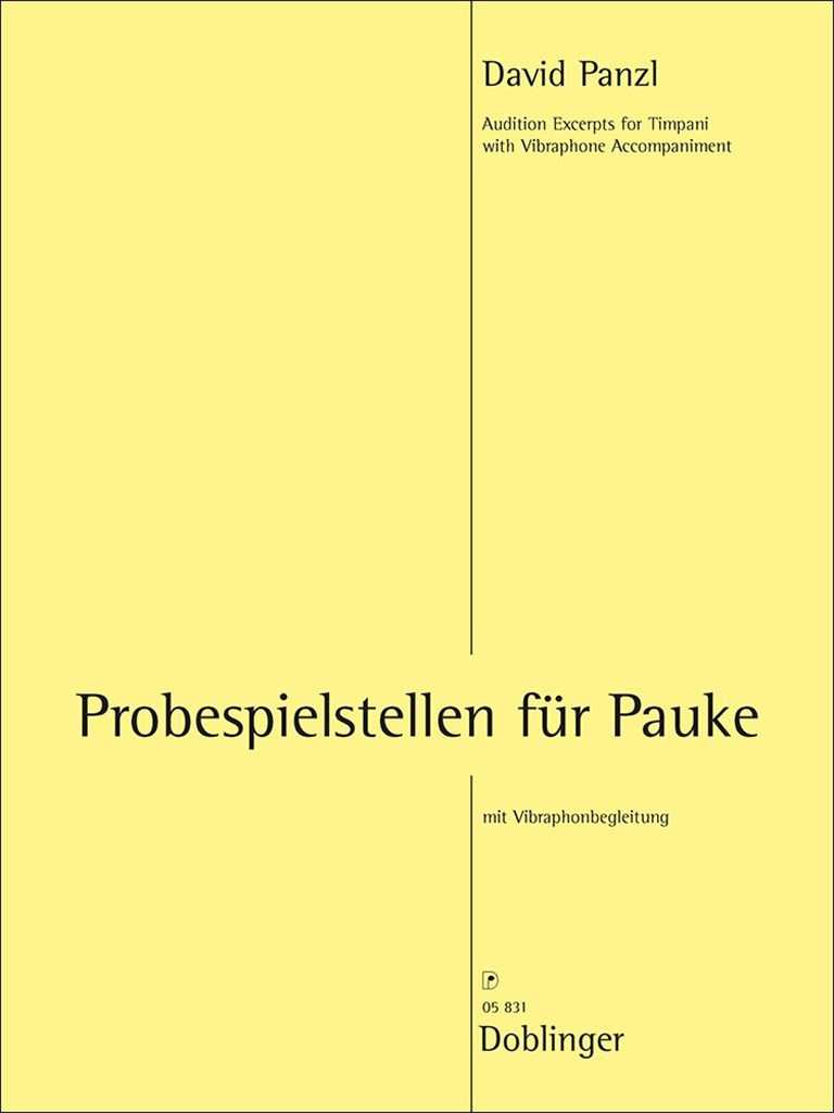 Probespielstellen Für Pauke