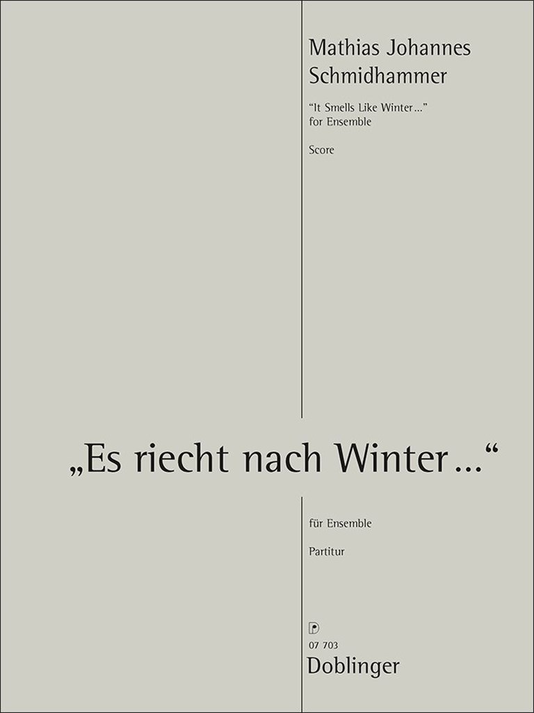 Es Riecht Nach Winter