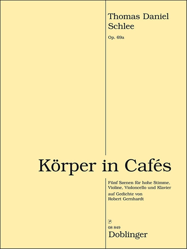 Körper In Cafes Op. 69A