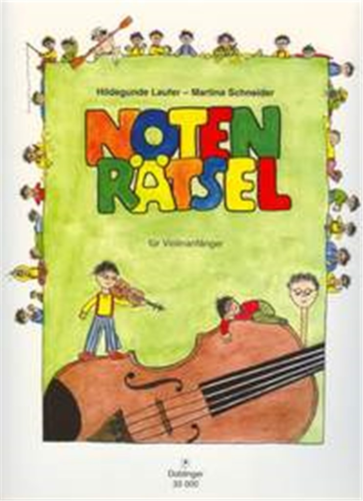 Notenrätsel für Violinanfänger