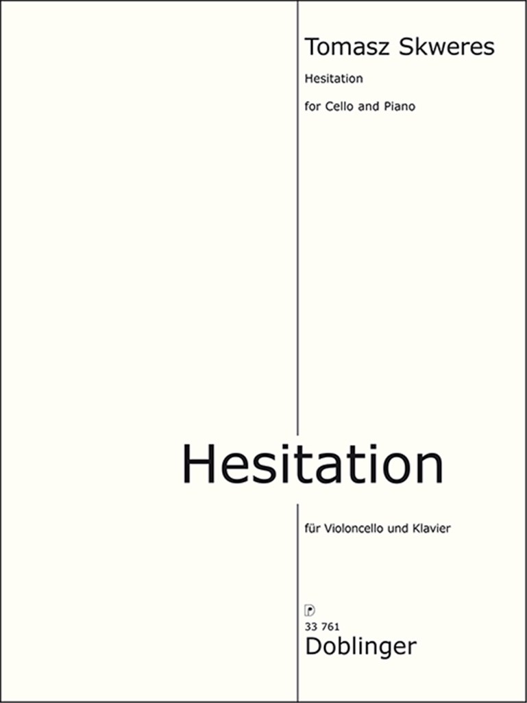 Hesitation für Violoncello und Klavier
