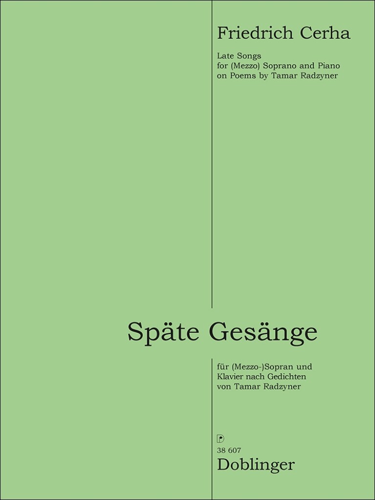 Späte Gesänge