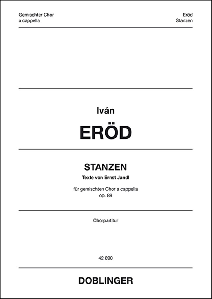 Stanzen, op. 89