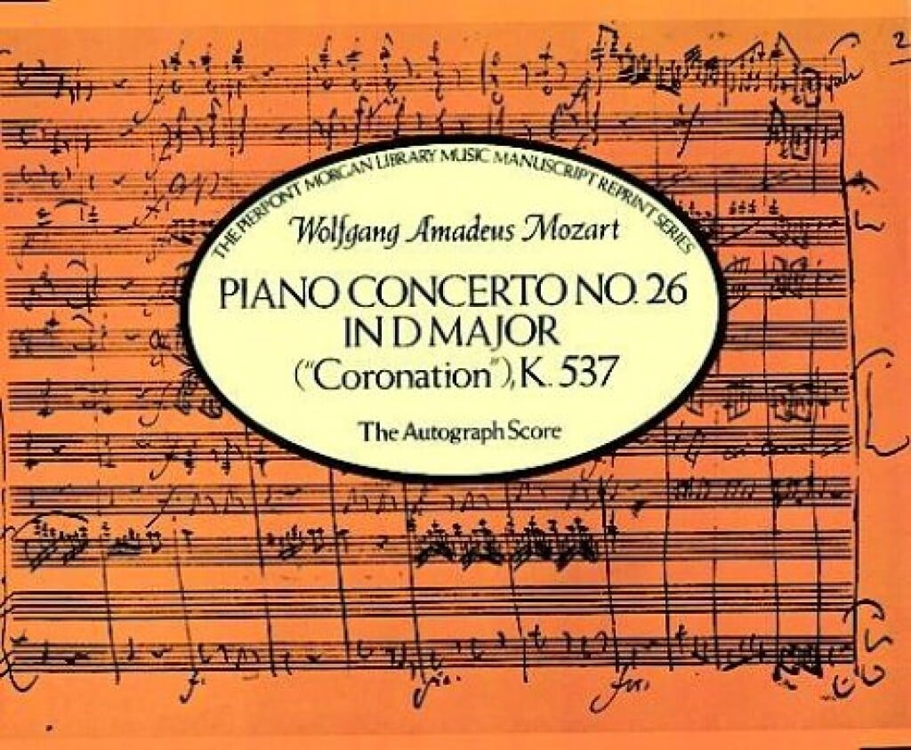 Piano Concerto K 537 D Major Coronation