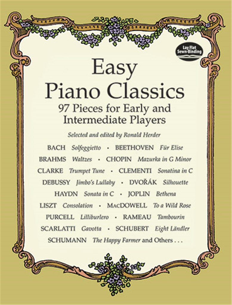 Easy Piano Classics 97 Pieces For Early