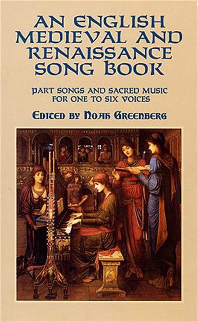 An English Medieval And Renaissance Songs Book