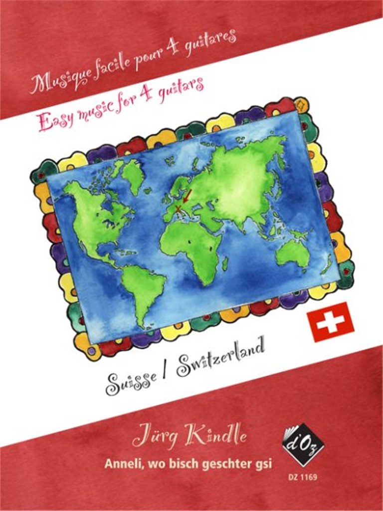 Musique facile pour 4 guitares - Suisse