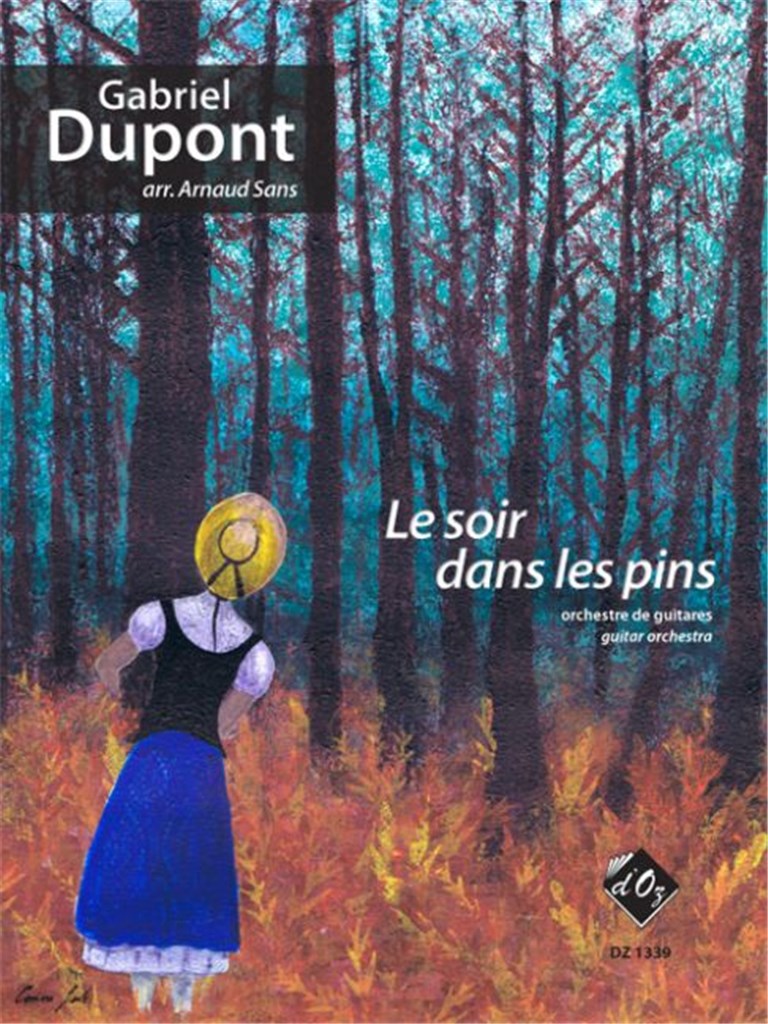 Le soir dans les pins