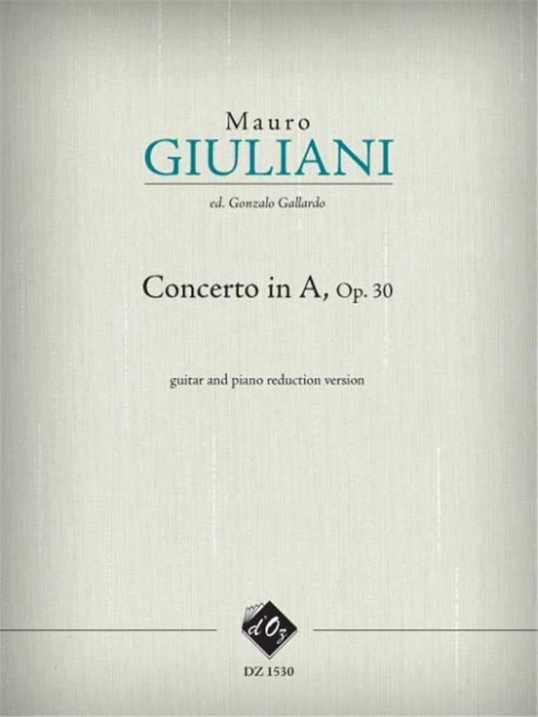 Concerto in A, opus 30