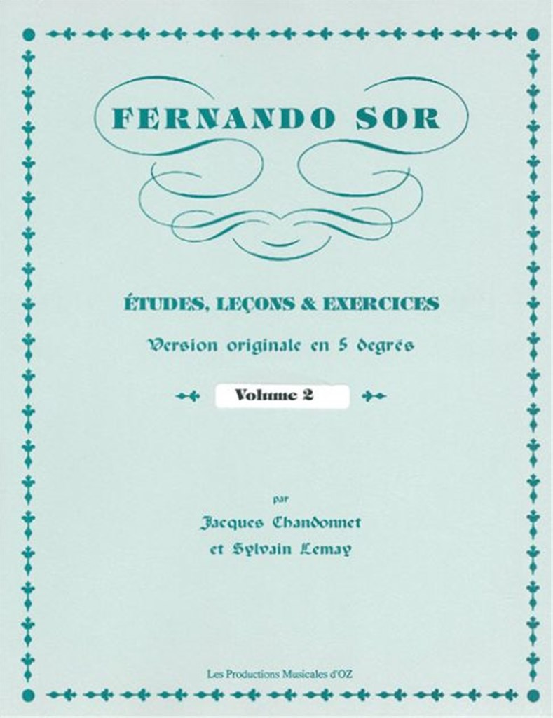 Études, leçons et exercices, vol. 2