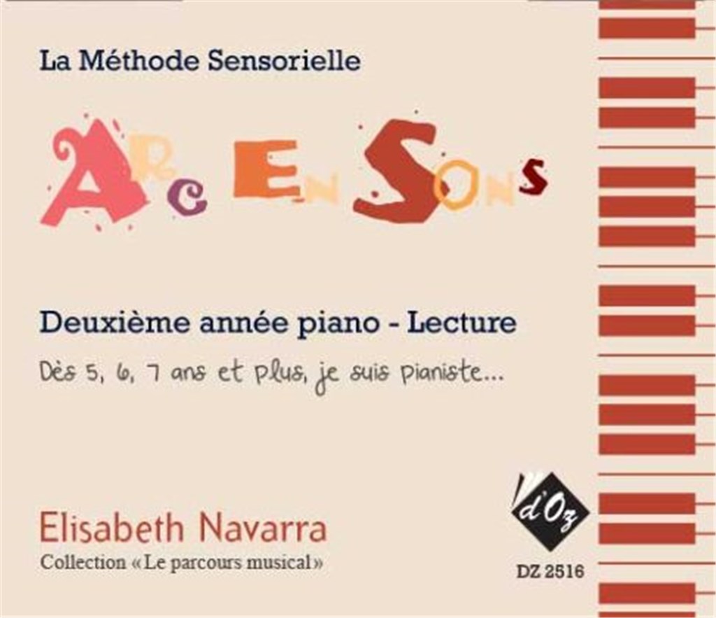 Deuxième année piano - Lecture