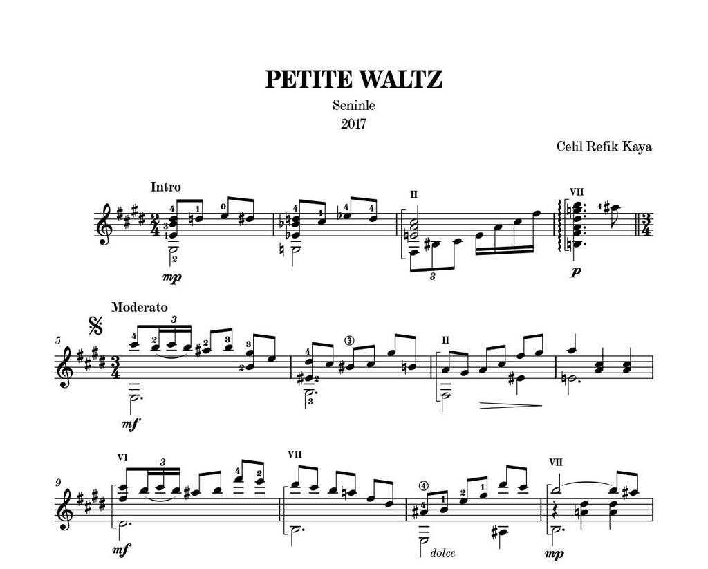 Petite Waltz