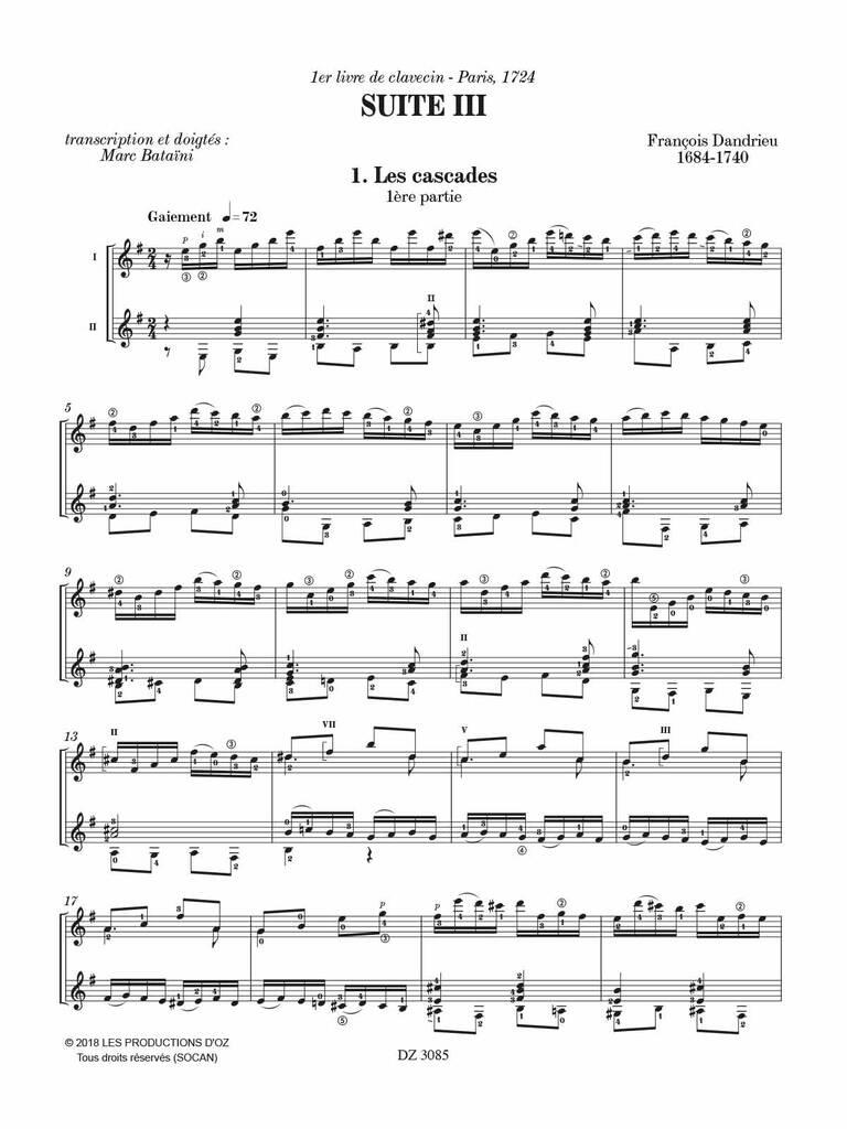 Troisième Suite Pour Clavecin