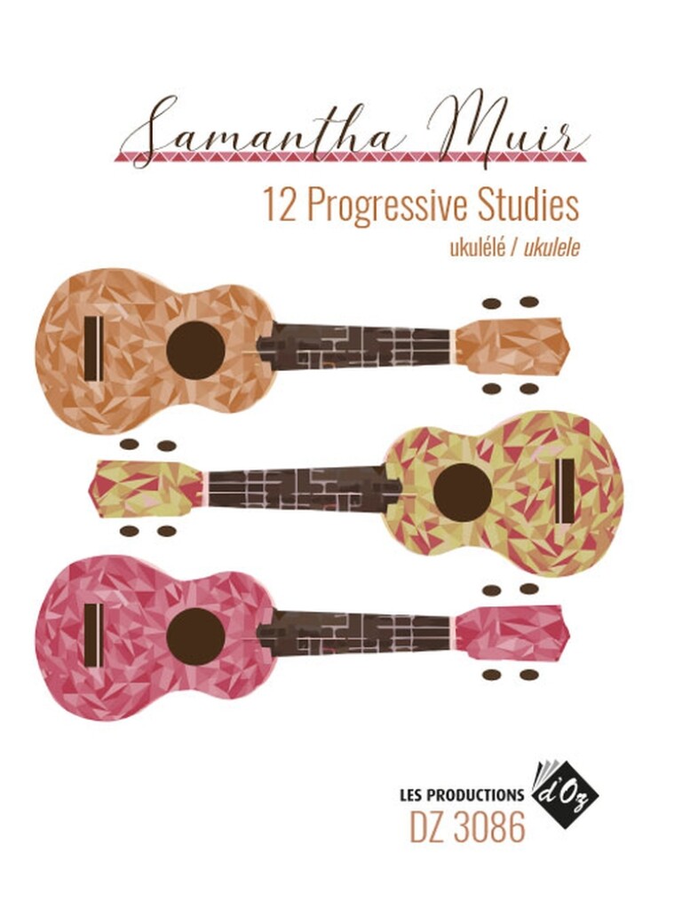 12 Progressive Studies For Ukulele