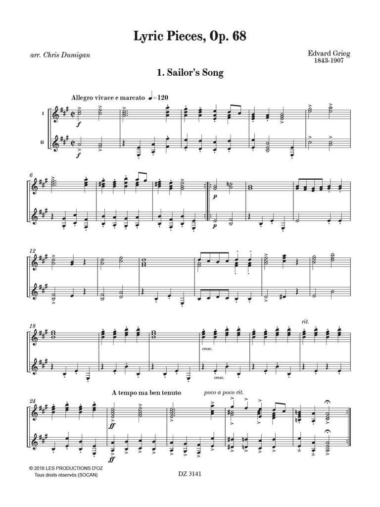 Lyric Pieces, Op. 68