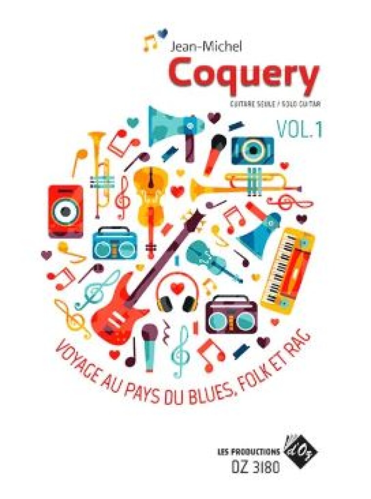 Voyage au Pays du Blues, Folk et Rag Vol. 1