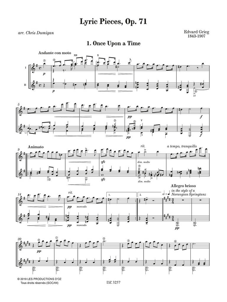 Lyric Pieces, Op. 71