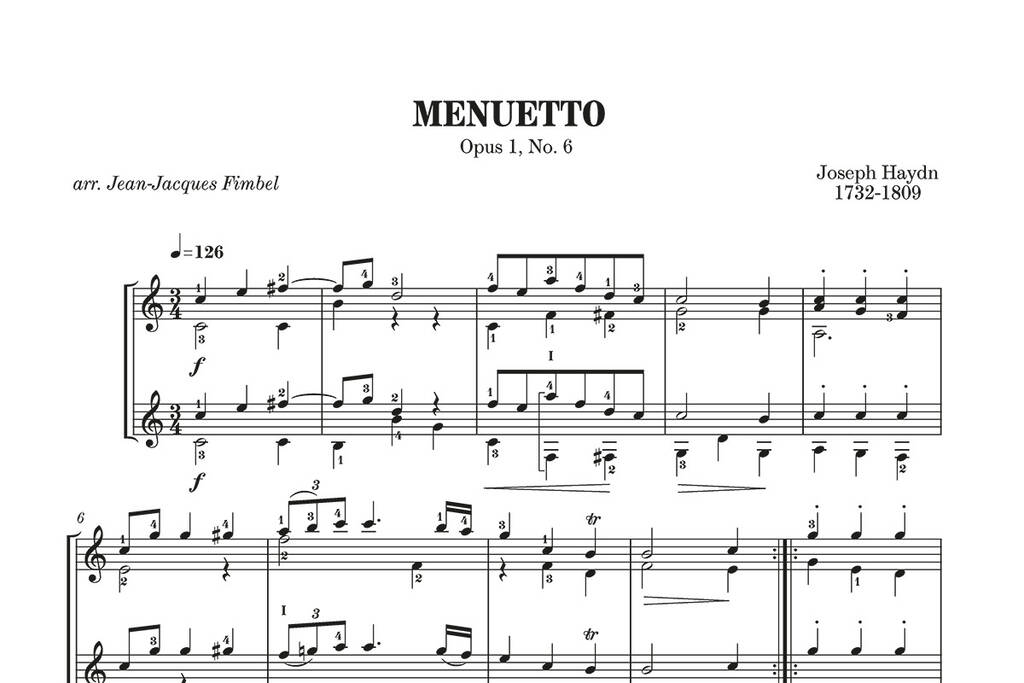 Menuetto