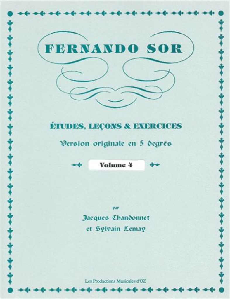 Études, leçons et exercices, vol. 4