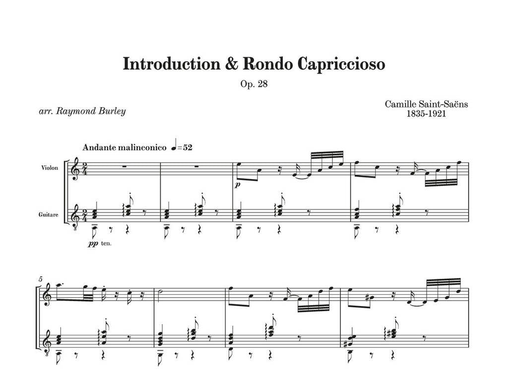 Introduction and Rondo Capriccioso