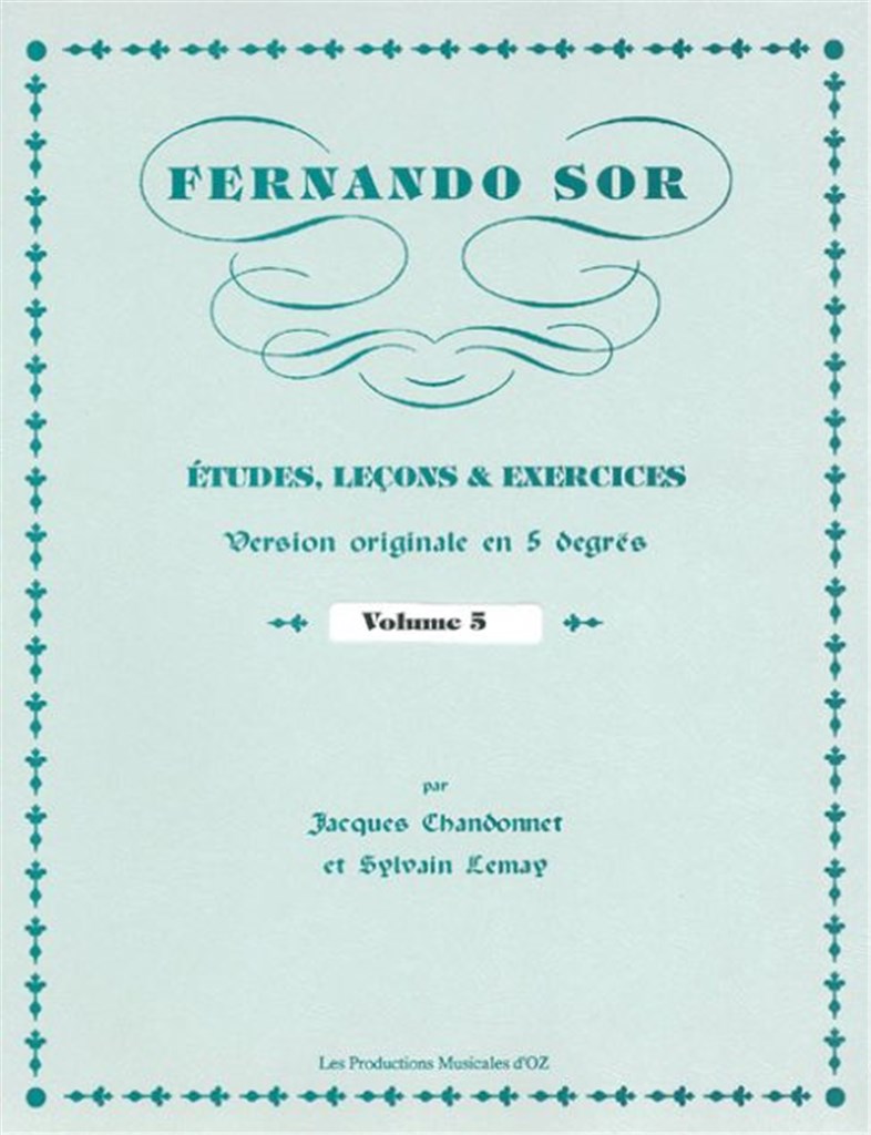 Études, leçons et exercices, vol. 5