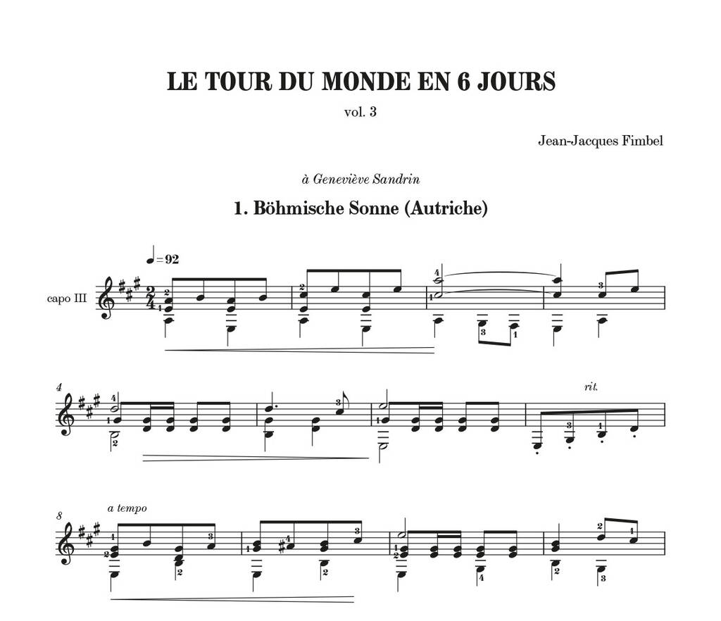 Le Tour Du Monde En 6 Jours, Vol. 3