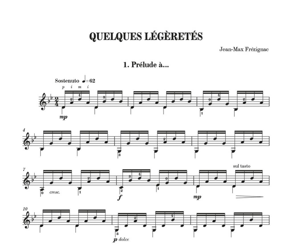 Quelques Légèretés