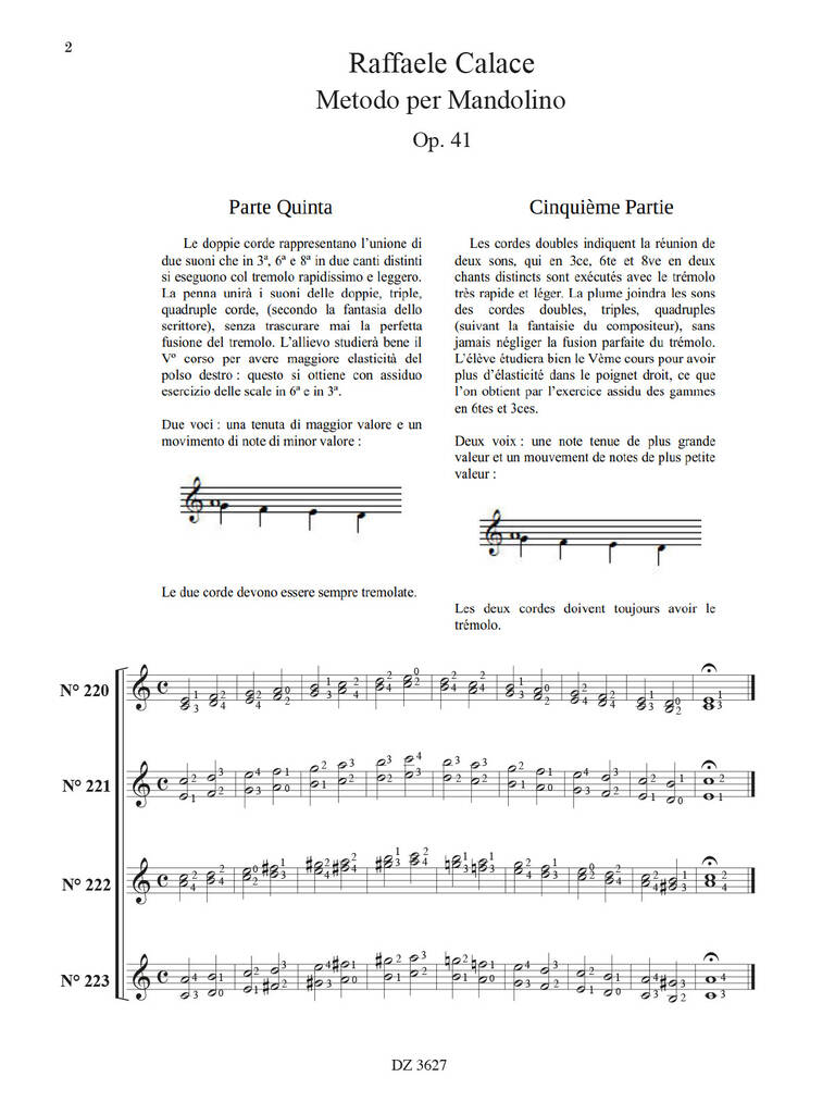 Méthode pour mandoline, partie 5-6