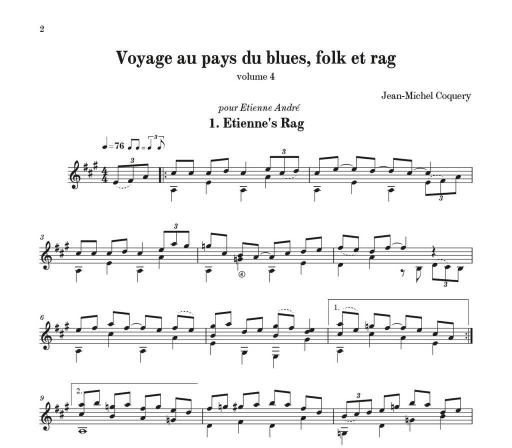 Voyage Au Pays Du Blues, Folk et Rag Vol. 4