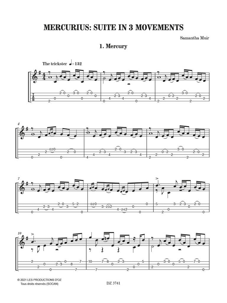 Mercurius: Suite In 3 Movements