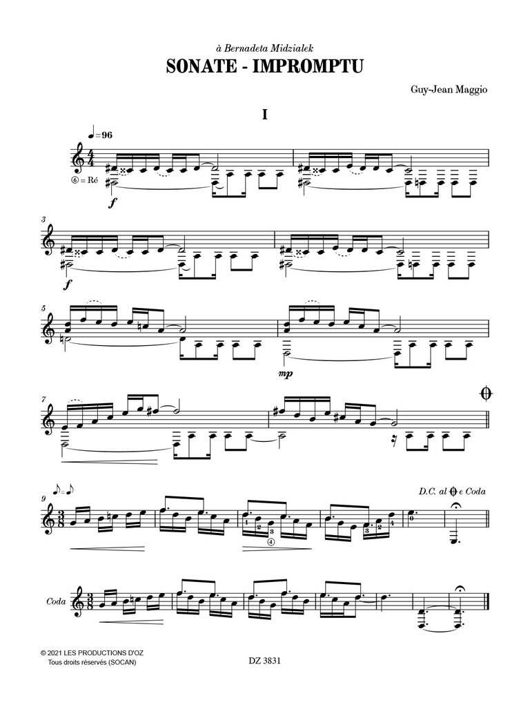 Sonate Impromptu