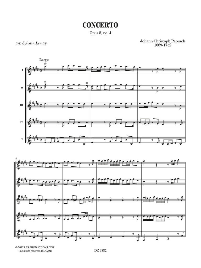 Sonata, Op. 8, No. 4